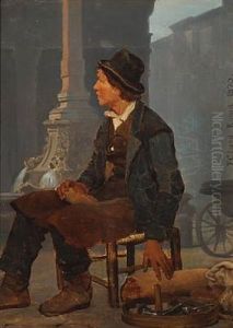 A Young Roman Shoemaker
