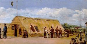 Scene Fra Trearskrigen 1848-50 Scene Fra Trearskrigen 1848-50