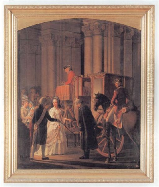 Dronning Caroline Mathildes Arrestation Natten Imellem Den 16de Og 17de Januar 1772 - view 1