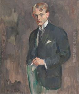 Portrett Av Carl Buchardt Portrett Av Carl Buchardt