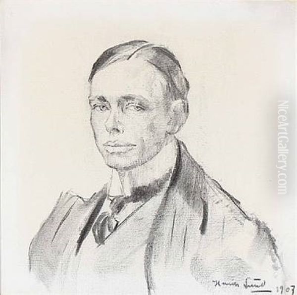 Two Portrait Of Danish Actors (2 Works) - view 1
