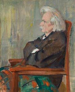 Portrett Av Edvard Grieg Portrett Av Edvard Grieg