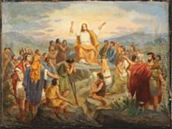 Christ Blessing The Crowd - view 1