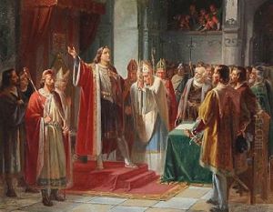 Kong Valdemar Sejr Udnaevner Ar 1158 Sin Ven Og Forsterbror Absalon Til Biskop I Roskilde Kong Valdemar Sejr Udnaevner Ar 1158 Sin Ven Og Forsterbror Absalon Til Biskop I Roskilde