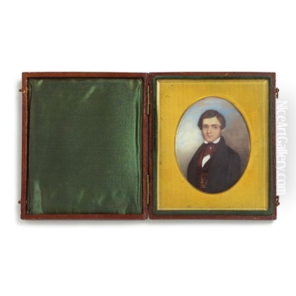 Miniature Portrait Of A Young Gentleman Of New York - view 1
