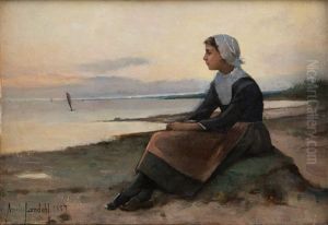 A Girl In Brittany by Amelie Lundahl