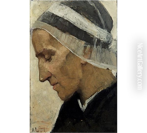 Profile Of A Bretonne - view 1