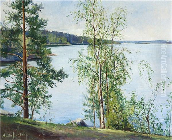 Birches By The Shore - view 1