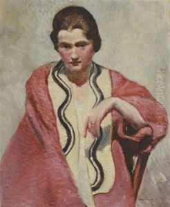 Florence In Pink by August Frederick Lundberg
