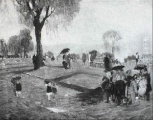 Rainy Day by August Frederick Lundberg
