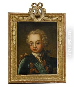 Portratt Av Gustav Iii Av Sverige Som Kronprins - Brostbild Portratt Av Gustav Iii Av Sverige Som Kronprins - Brostbild