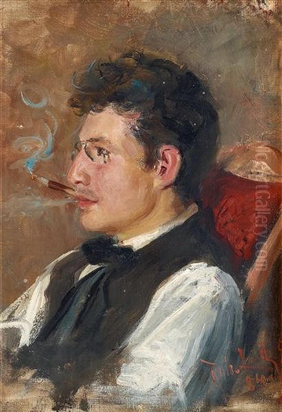 Vanportratt Av Konstnaren Carl Johansson - view 1