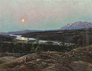 Midnatt, Morsil by Robert Karl Lundberg