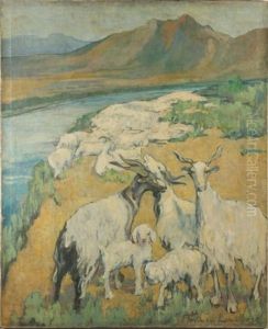 Mountain Goats by Florence Lundborg