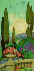 The Hills Beyond The Garden by Florence Lundborg