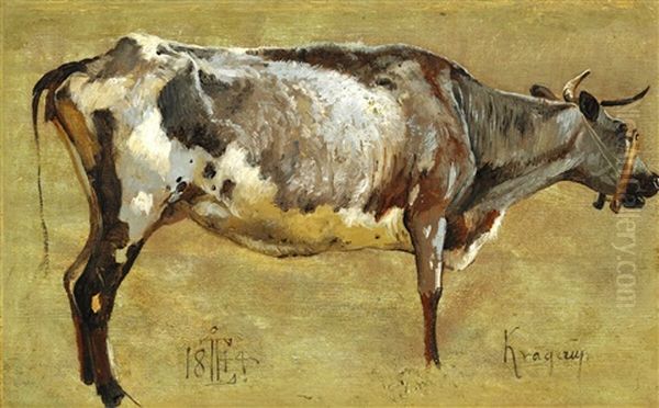 Study Of A Cow - view 1