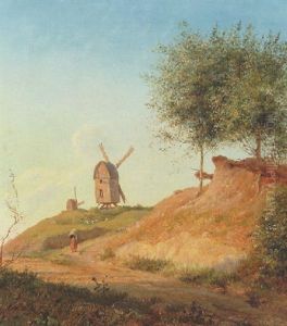 Mollebakken Ved Kallundborg by Johan Thomas Lundbye