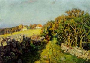 Gard I Kullabygden, Eftermiddagssol by Justus Lundegard