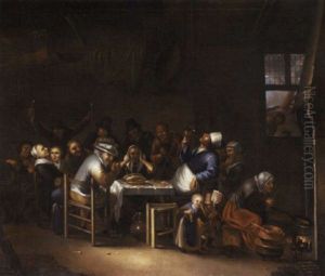 The King Drinks by Gerrit Lundens