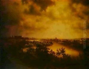 Utsikt Over Stockholm by Johan Erik Lundgren