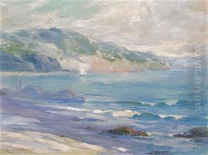 Light Blue Seascape by Leon Lundmark