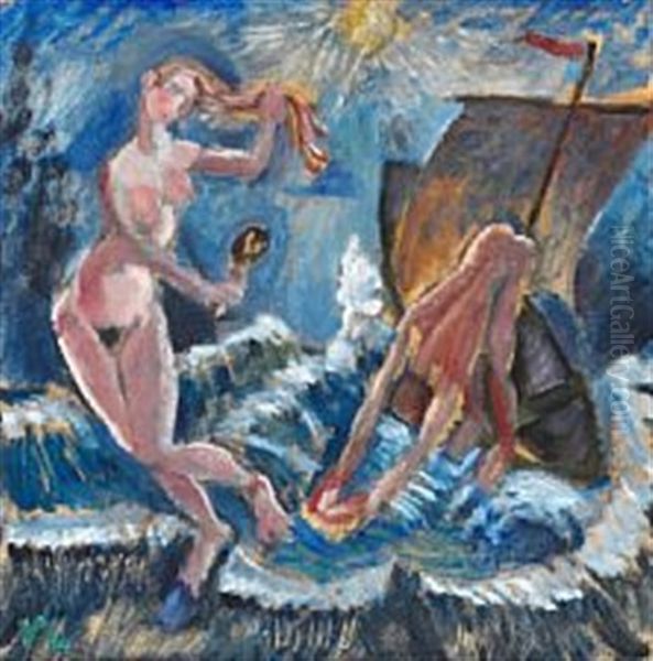 Venus' Fodsel" (the Birth Of Venus) - view 1