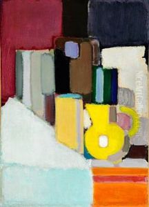 Still Life With Yellow Jug by Vilhelm Lundstrom