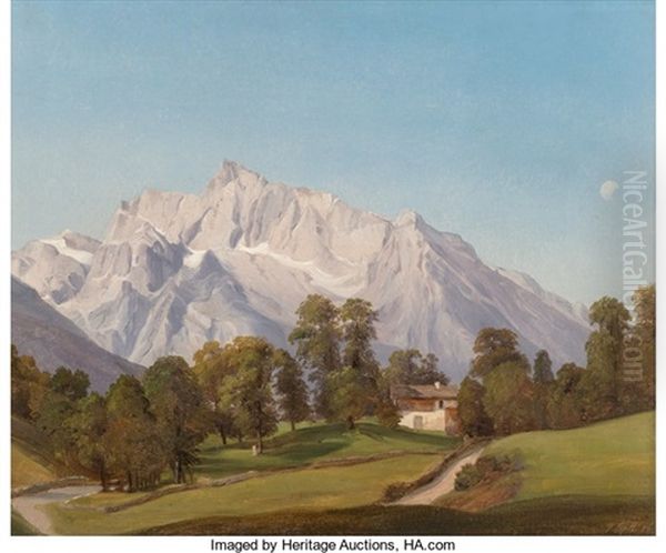 The Watzmann Near Salzburg - view 1