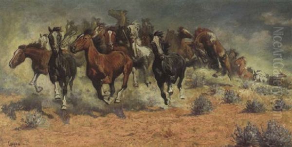 A Mustang Stampede - view 1