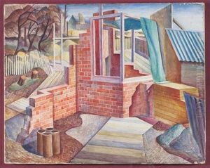 Building Site by Agnes Cathinka Vilhelmine Lunn