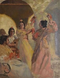 Danseuse Espagnole by Alexandre Lunois
