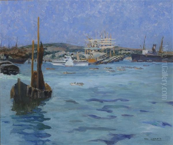 Shipping In A Harbour - view 1