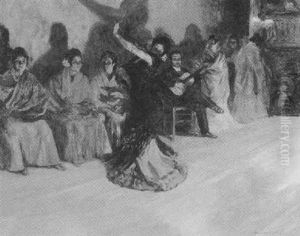 Flamenco Dancers by Alexandre Lunois