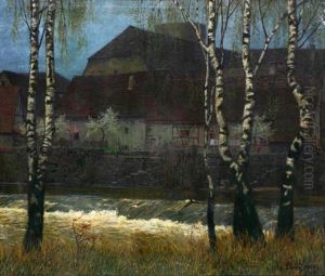 Stromschnelle In Der Entz Bei Besigheim