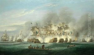 The Battle Of Trafalgar by Thomas Luny
