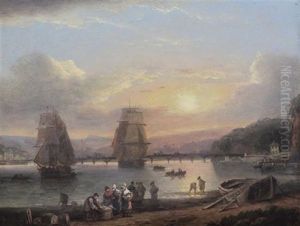 Bringing In The Catch At Shaldon
