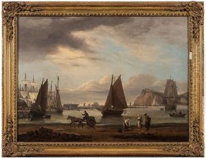 Teignmouth Harbour by Thomas Luny