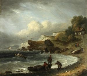 Babbacombe, Devon; Near Dawlish, Devon by Thomas Luny
