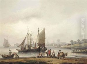 View Of Southampton From The East Across The River Itchen View Of Southampton From The East Across The River Itchen