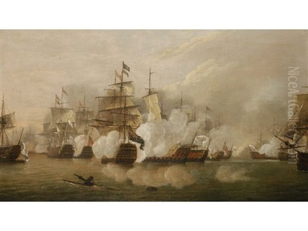 The Battle Of Cape St. Vincent - view 1