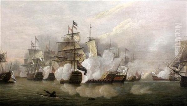 The Battle Of Cape St. Vincent, 14 Feb 1797 - view 1