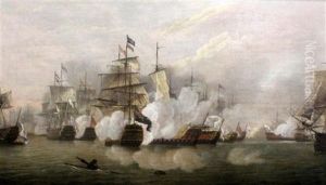 The Battle Of Cape St. Vincent, 14 Feb 1797