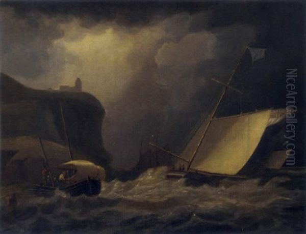 Fishing In Stormy Seas - view 1