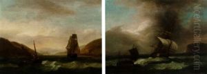 Running Home Before The Gale by Thomas Luny