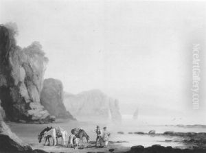 Rest On The Beach by Thomas Luny