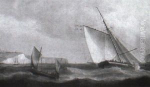 Shipping Off Dover by Thomas Luny