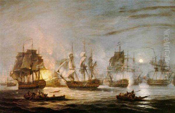 The Battle Of The Nile, August 1st 1798 - view 1