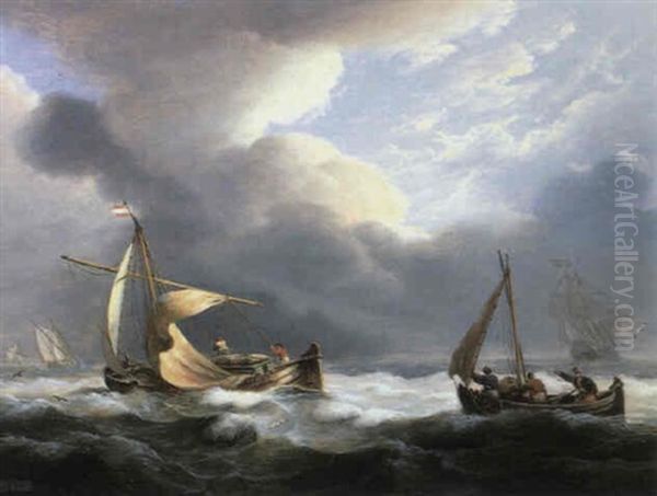 Hauling The Nets - view 1