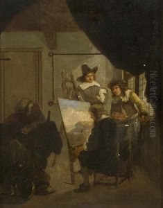 Visita Nello Studio Del Pittore