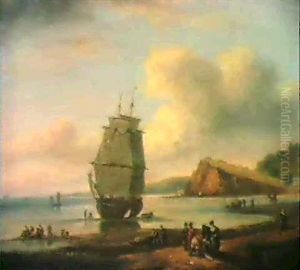 A Coaster Beached At Teignmouth